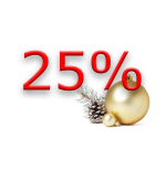 Feiertagsrabatt - 25% auf ALLES!