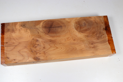 Yew Burl 400x150x48mm - Eib1770
