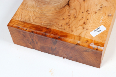 Yew Burl 400x150x48mm - Eib1770