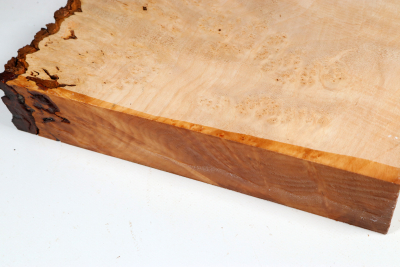 Abschnitt Erle Maser 285x230x60mm - Erle0045