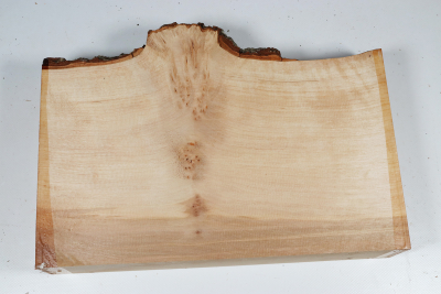 Abschnitt Erle Maser 320x220x60mm - Erle0046