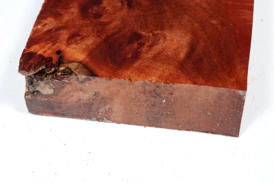 Red Resin Burl 150x95x28mm - RedRe0308