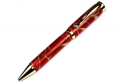 Chevalier Ballpoint Pen Kit Gold