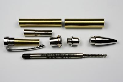 Bausatz Gentleman Jr. Kugelschreiber Rhodium