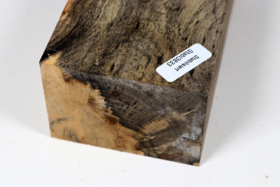 Block Buckeye Burl stabilized 128x73x53mm - Stabi3833