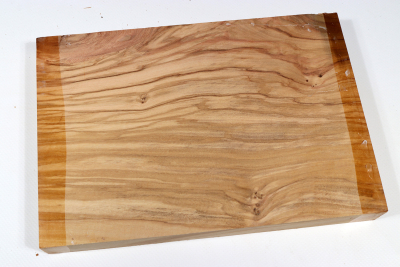 Bohlenabschnitt Olive 225x153x25mm - Oliv0870