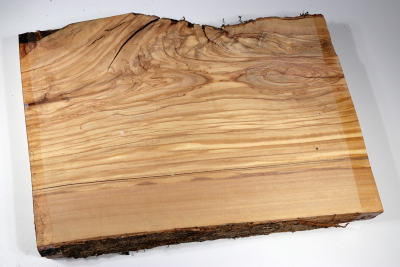 Bohlenabschnitt Olive 390x300x58mm - Oliv0835
