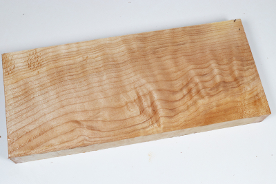 Brett Muschelahorn 320x135x35mm - Ahorn0369