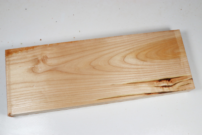 Brett Muschelahorn 395x140x37mm - Ahorn0368