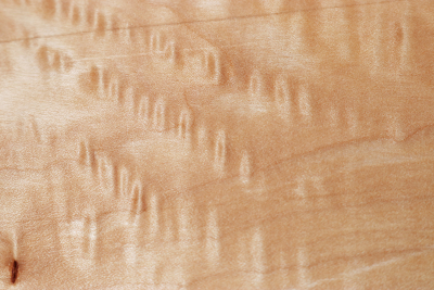 Board Qulited Maple 405x100x38mm - Ahorn0363