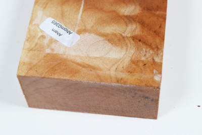 Brett Muschelahorn schlicht 415x80x38mm - Ahorn0365