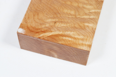 Brett Muschelahorn schlicht 415x80x38mm - Ahorn0365