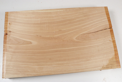 Brettabschnitt Baumhasel 320x190x43mm - Hasel0023