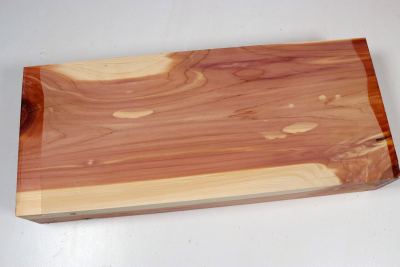 Brettabschnitt Florida-Zeder 320x135x50mm - Zed0381