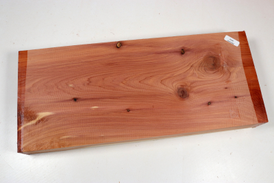 Board Eastern Red Cedar 370x160x40mm - Zed0382
