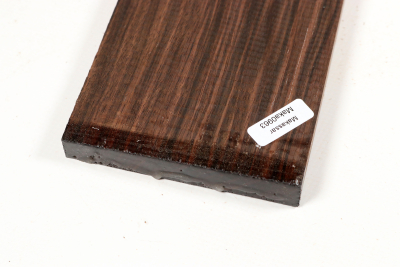 Brettabschnitt Makassar Ebenholz 395x90x17mm - Maka0963