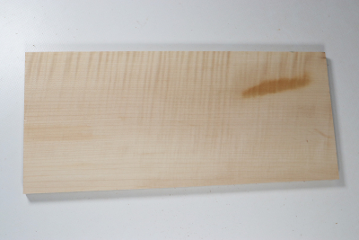 Board Curly Maple 375x165x15mm - RieAh0316