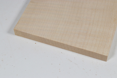 Brettabschnitt Riegelahorn 390x140x15mm - RieAh0317