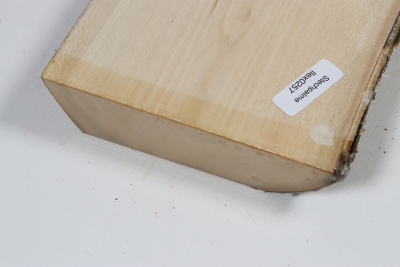 Brettabschnitt Stechpalme 350x110x30mm - Ilex0257