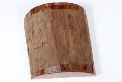 Half Log Brazilian Tulipwood 155x150x75mm - BahR1276