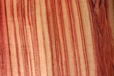 Half Log Brazilian Tulipwood 155x150x75mm - BahR1276