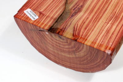 Half Log Brazilian Tulipwood 155x150x75mm - BahR1276