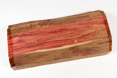 Half Log Brazilian Tulipwood 215x95x50mm - BahR1313