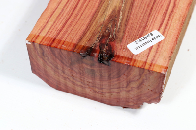 Half Log Brazilian Tulipwood 215x95x50mm - BahR1313