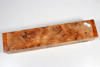 Square Yew Burl 350x70x70mm - Eib1720
