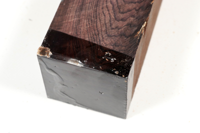 Square African Blackwood 310x65x65mm - Gren0650
