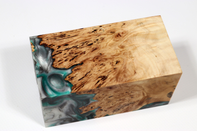 Blank HybridWood Horse Chestnut Burl stabilized - HybrW3856