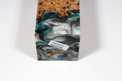 Blank HybridWood Horse Chestnut Burl stabilized - HybrW3856