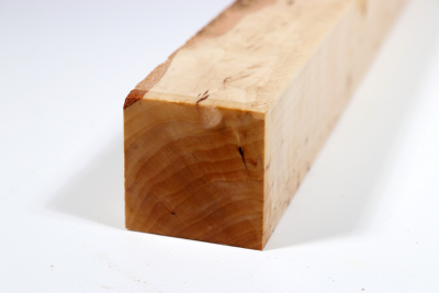 Square Karelian Masurbirch 350x38x38mm - KarMB2374