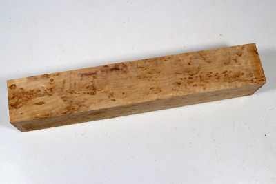 Square Karelian Masurbirch 375x65x65mm - KarMB2781