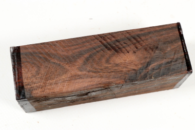 Square Macassar Ebony 125x43x40mm - Maka0960