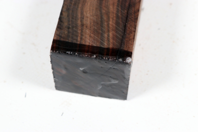 Square Macassar Ebony 125x43x40mm - Maka0960