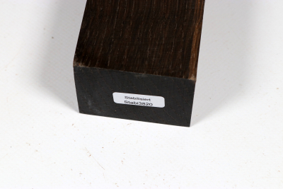 Square Bog Oak stabilized 175x57x45mm - Stabi3820