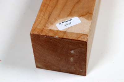 Kantel Muschelahorn 330x60x60mm - Ahorn0404