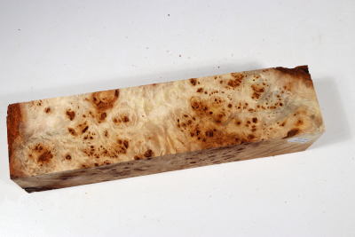 Kantel Pappel Maser 265x65x65mm- PapM0338