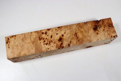 Kantel Pappel Maser 320x65x65mm- PapM0345