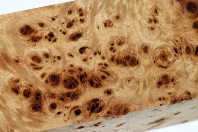 Kantel Pappel Maser 320x65x65mm- PapM0345