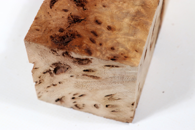 Kantel Pappel Maser 320x65x65mm- PapM0345