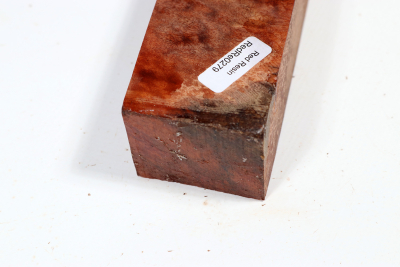Red Resin Burl 190x45x38mm - RedRe0279
