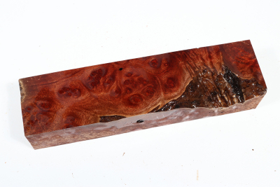 Red Resin Burl 205x52x42mm - RedRe0282