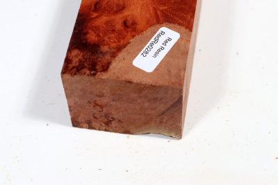 Red Resin Burl 205x52x42mm - RedRe0282
