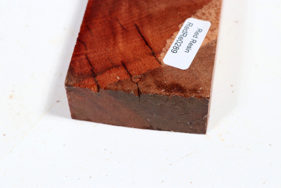 Red Resin Burl 220x52x22mm - RedRe0289