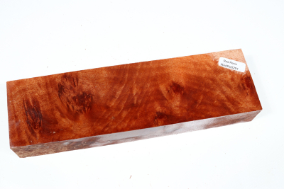 Red Resin Burl 220x63x33mm - RedRe0291