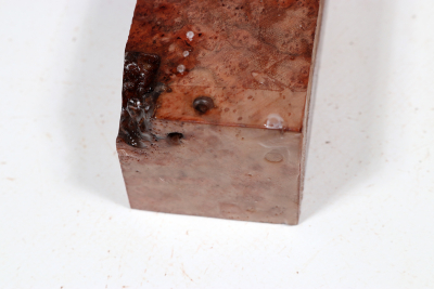 Red Resin Burl 270x50x50mm - RedRe0307