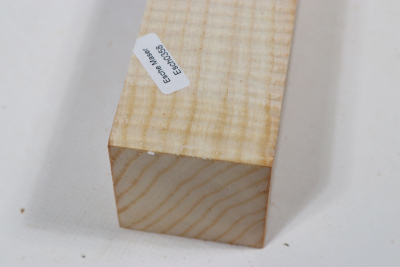 Square Ash curly 305x50x50mm - Esch0358