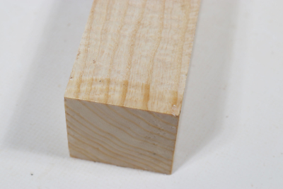 Square Ash curly 305x50x50mm - Esch0359